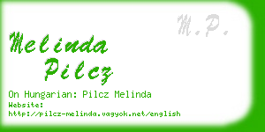 melinda pilcz business card